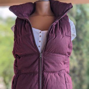 Plum Old Navy Puffer vest